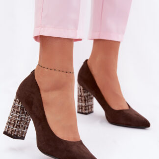 Pumps met dikke hak model 227177 Step in style