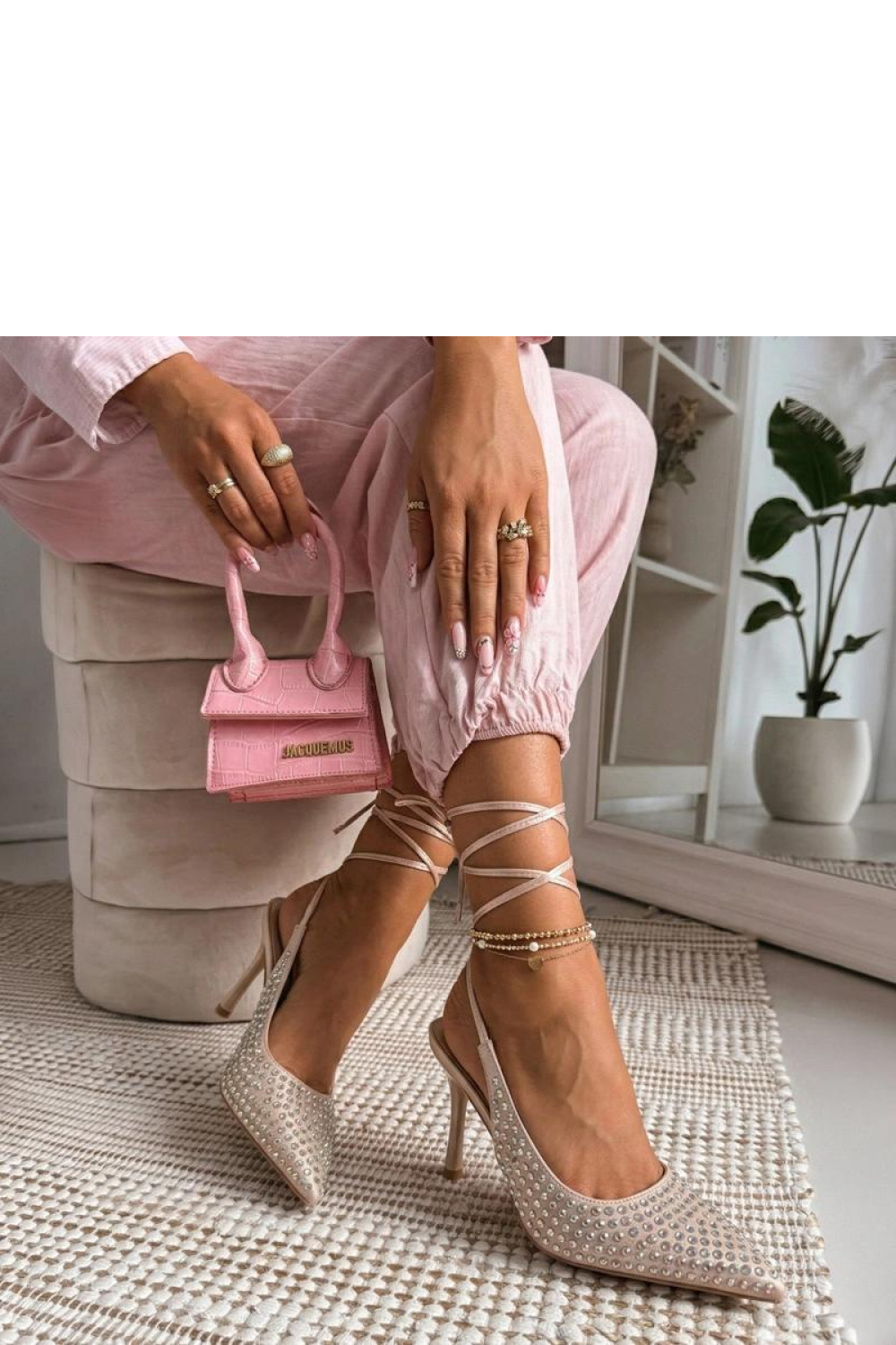 Gebonden hoge hakken schoenen model 227283 Solea - Afbeelding 2