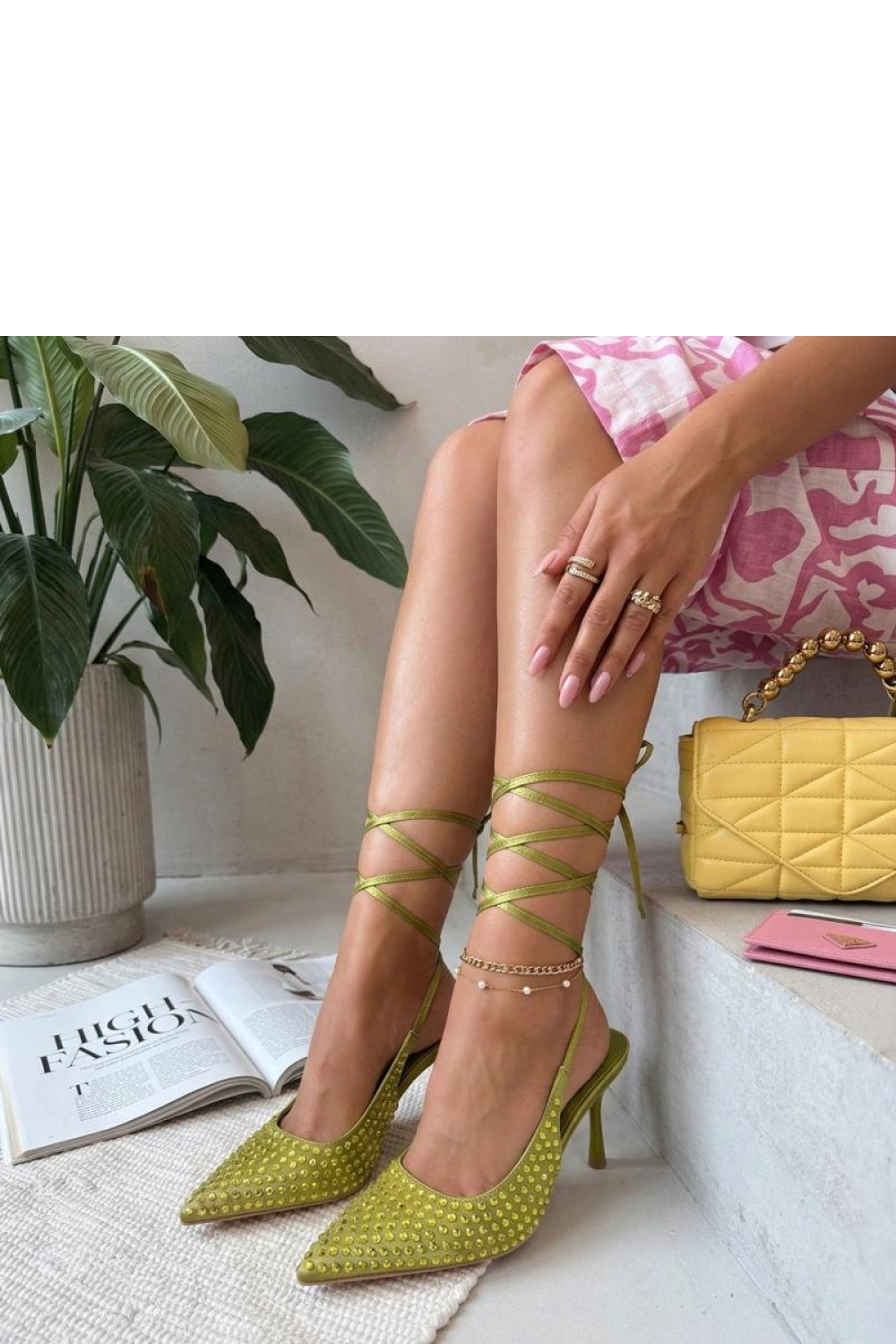 Gebonden hoge hakken schoenen model 227286 Solea