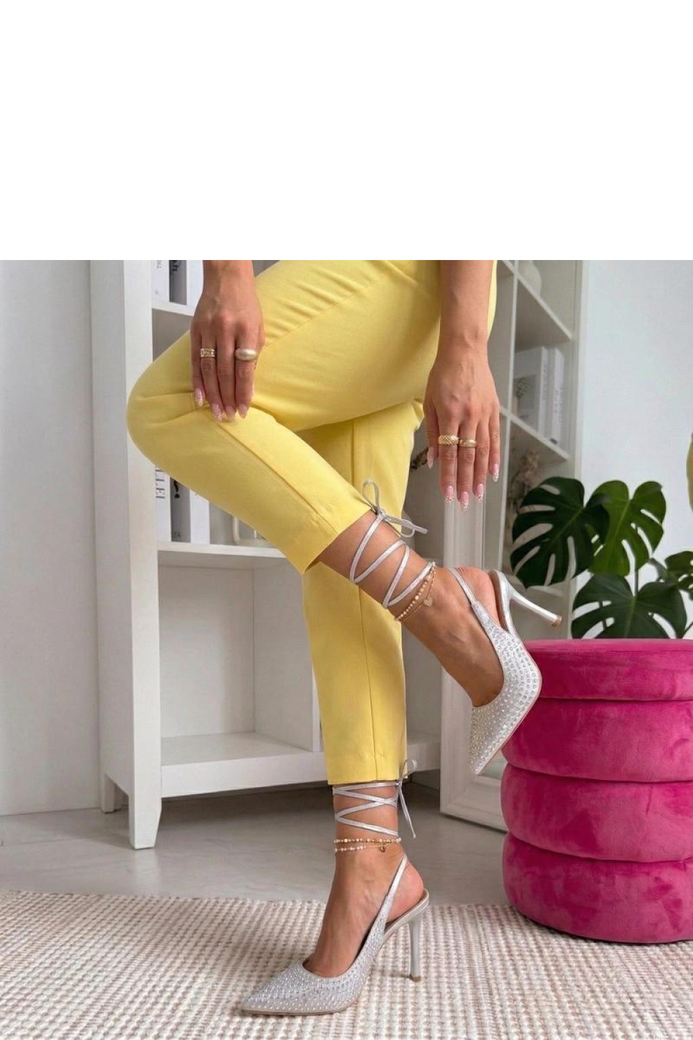 Gebonden hoge hakken schoenen model 227287 Solea - Afbeelding 2