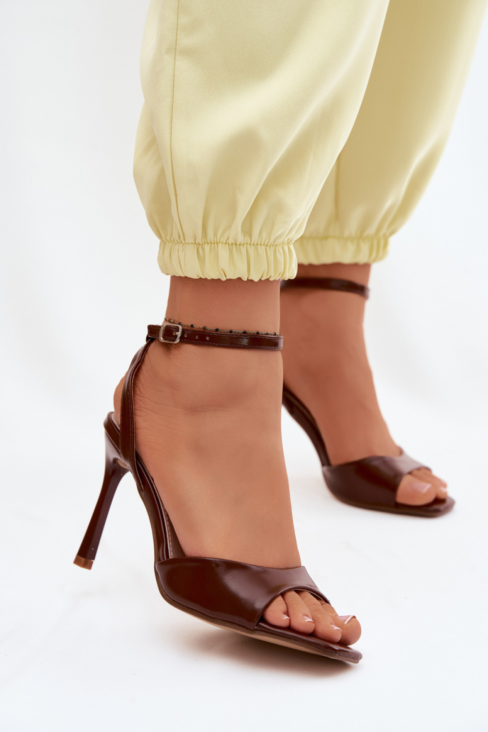 sandalen op hak model 227434 Step in style