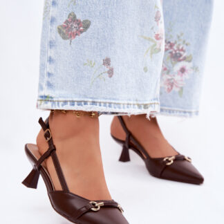 sandalen op hak model 227446 Step in style