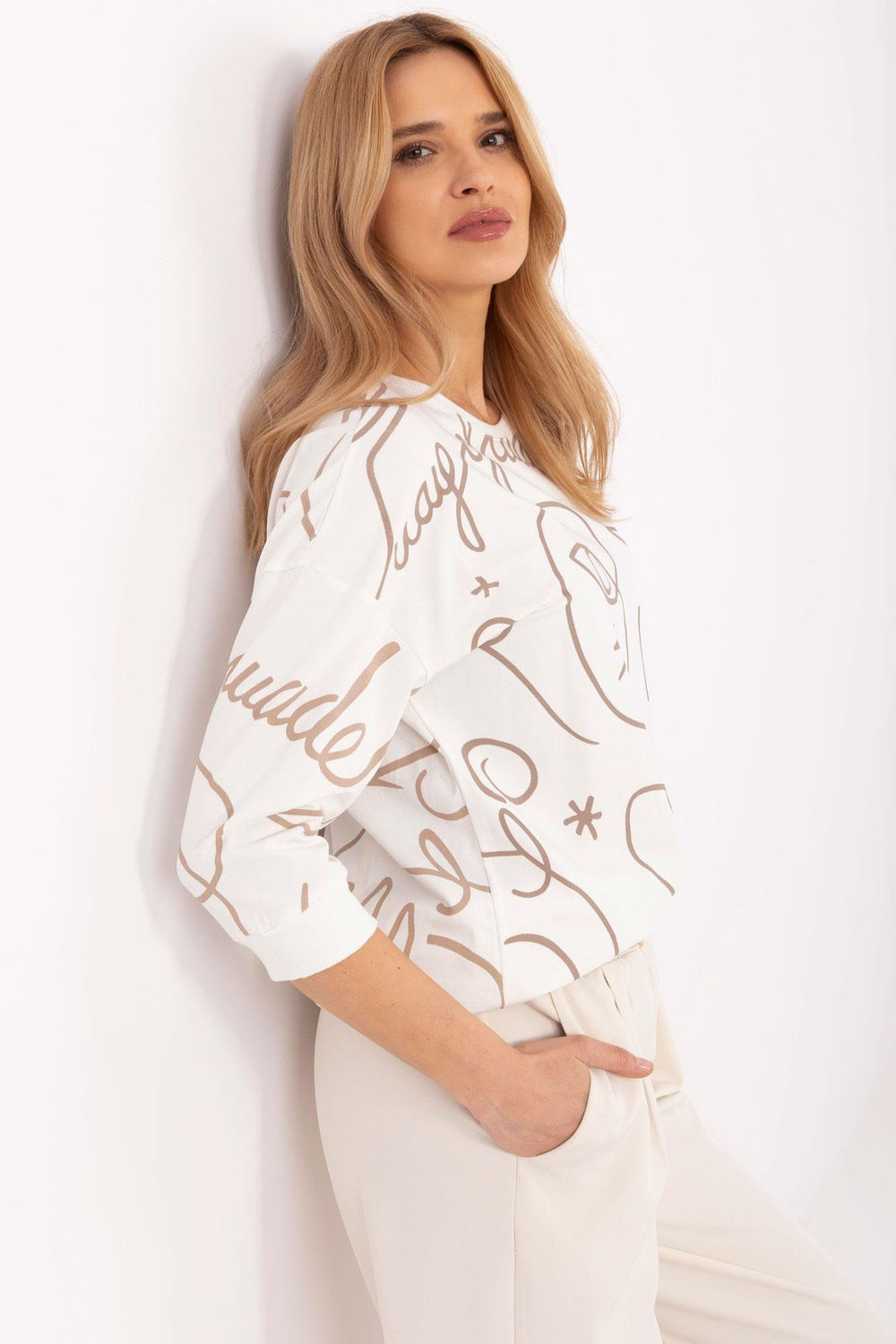 blouse model 227653 Rue Paris - Afbeelding 2