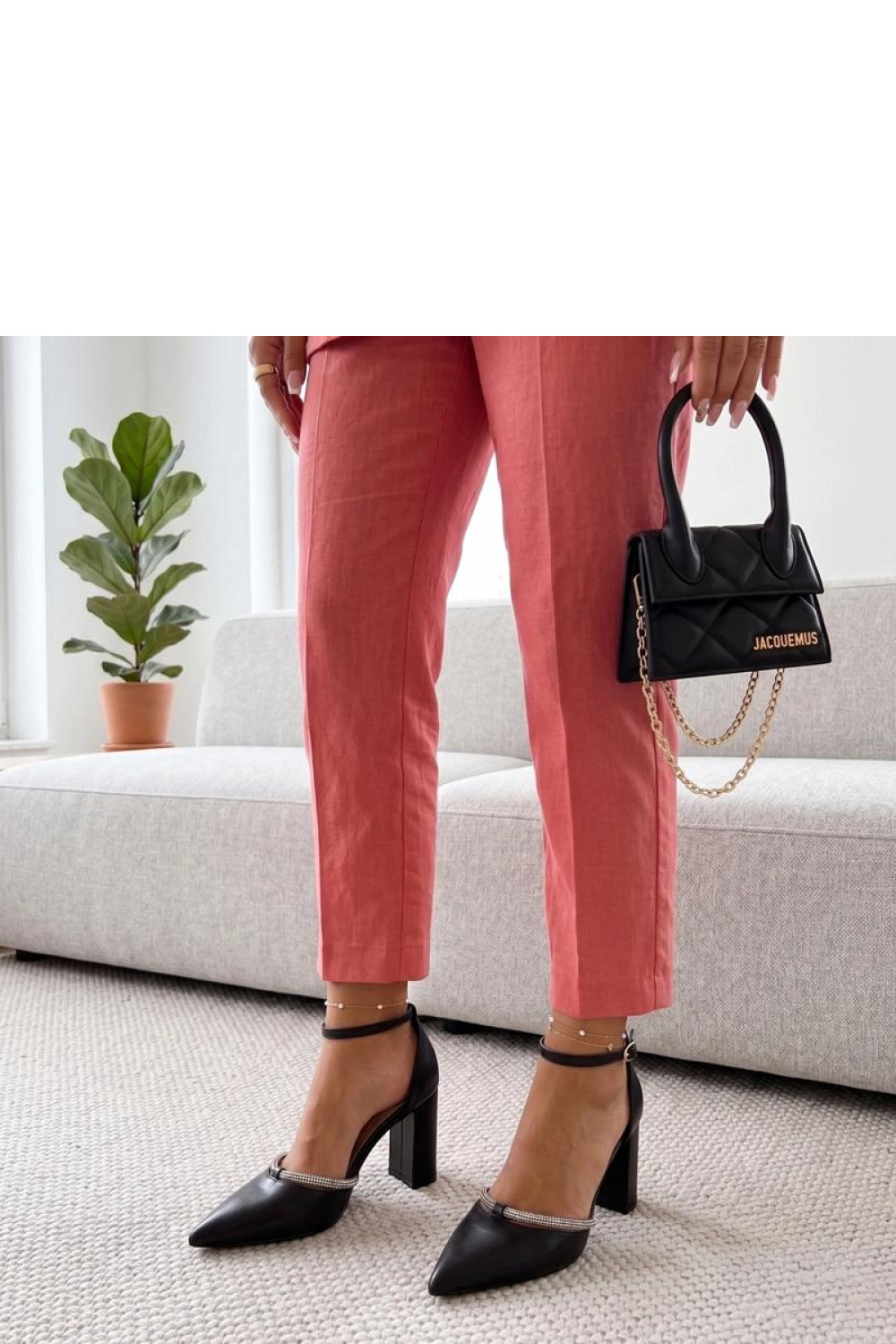 Pumps met dikke hak model 227732 Solea - Afbeelding 2
