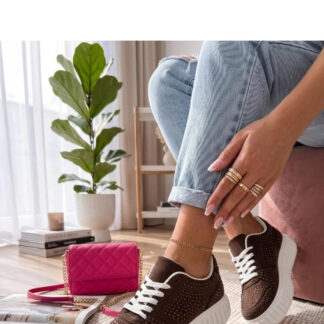 Sportchoenen op een platform model 227734 Solea