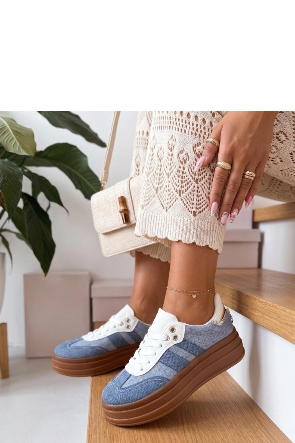 Sportchoenen op een platform model 227742 Solea - Afbeelding 2