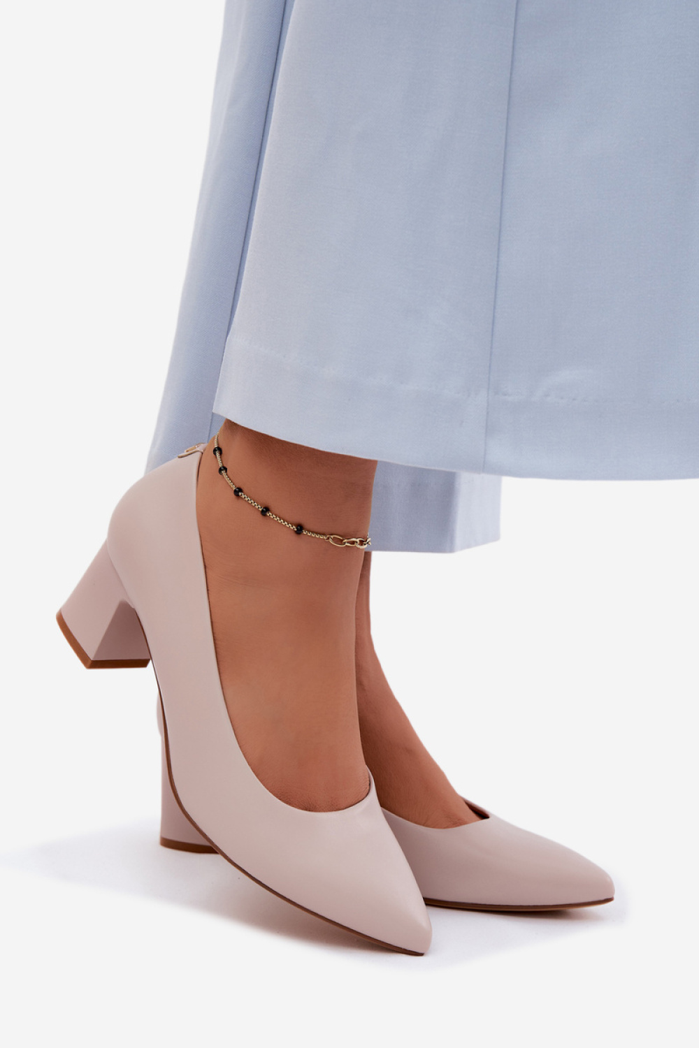 Pumps met dikke hak model 227799 Step in style