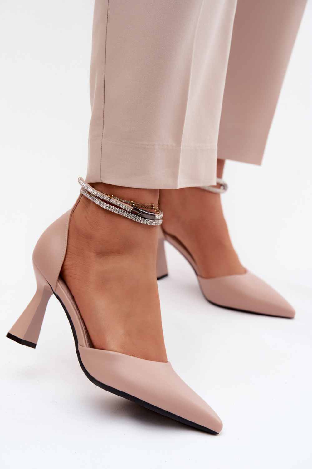 Pumps met dikke hak model 227802 Step in style