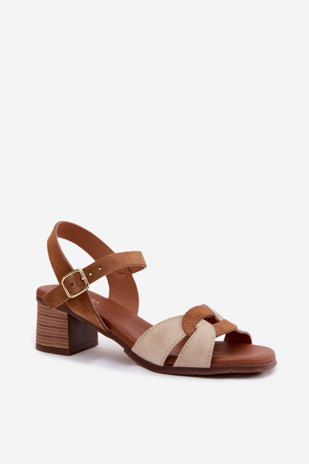 sandalen op hak model 227910 Step in style - Afbeelding 2