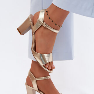 sandalen op hak model 228102 Step in style