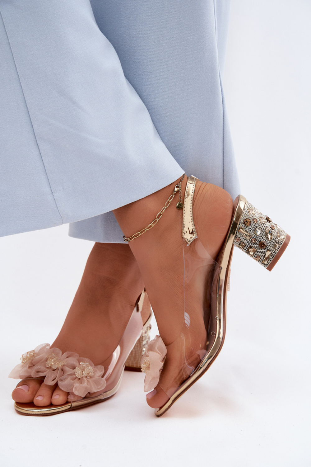 sandalen op hak model 228104 Step in style - Afbeelding 3