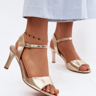 sandalen op hak model 228106 Step in style