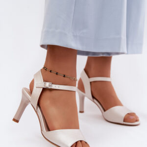 sandalen op hak model 228107 Step in style