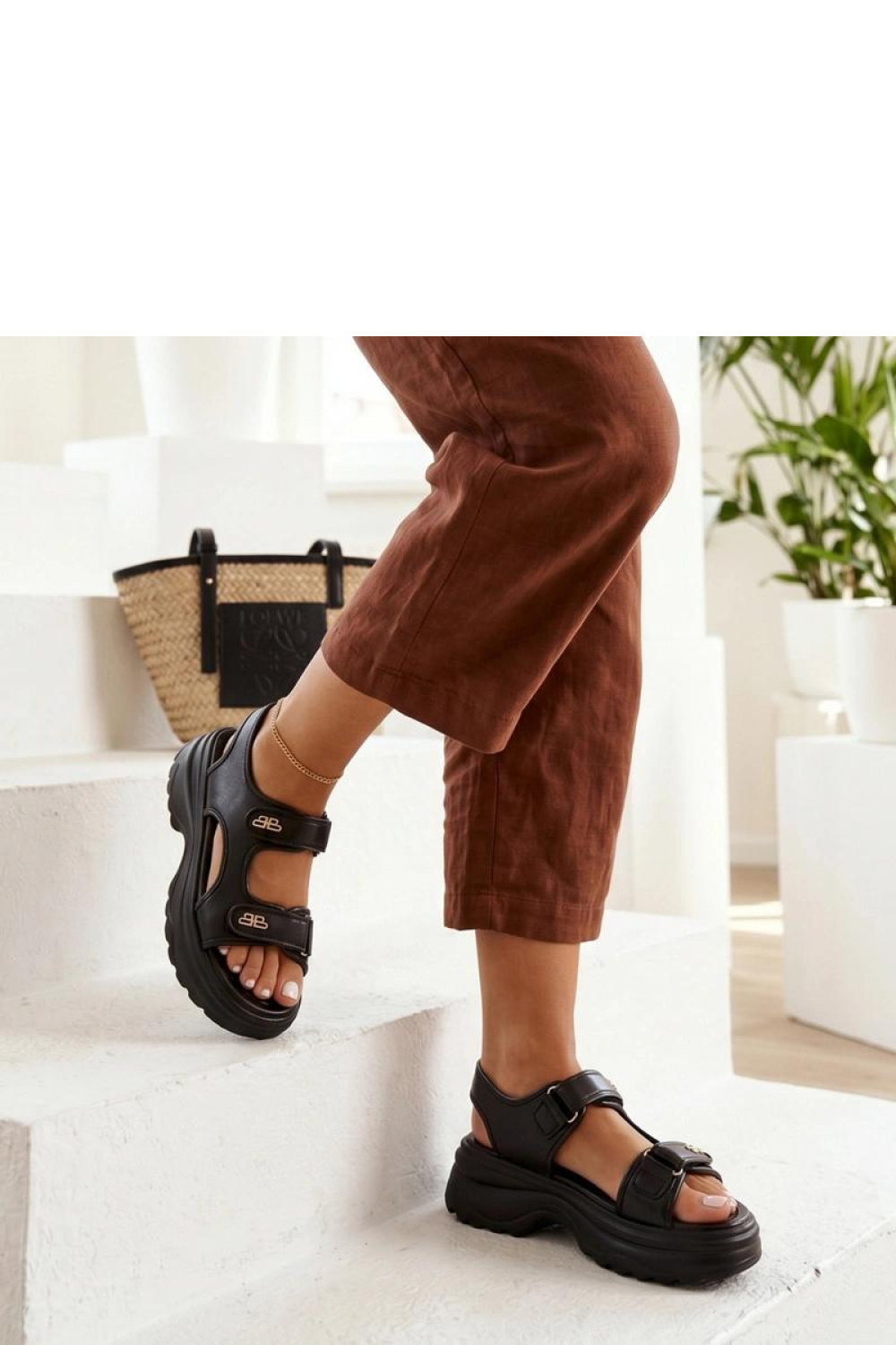 Platformsandalen model 228194 Solea - Afbeelding 3