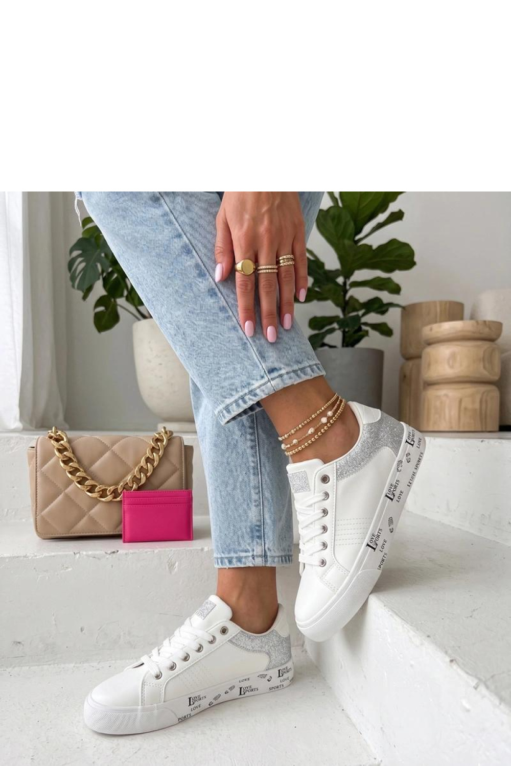 Sportchoenen op een platform model 228200 Solea