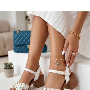 sandalen op hak model 228218 Solea
