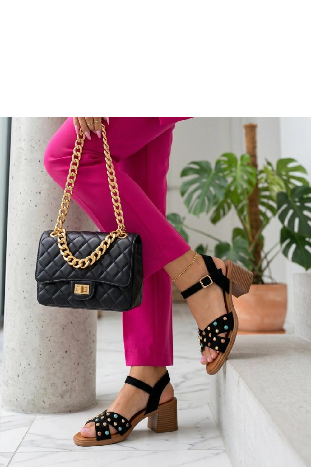 sandalen op hak model 228219 Solea - Afbeelding 2