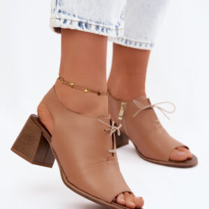 sandalen op hak model 228387 Step in style