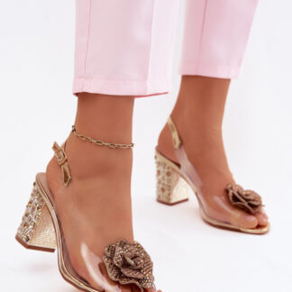 sandalen op hak model 228404 Step in style