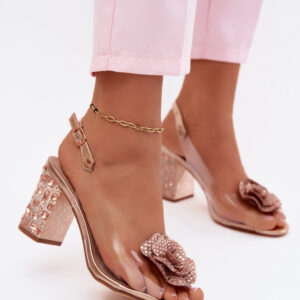 sandalen op hak model 228405 Step in style
