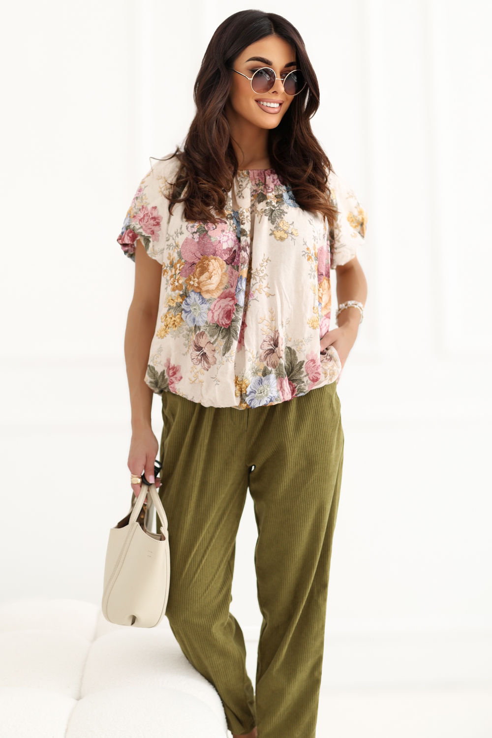blouse model 228431 Italy Moda - Afbeelding 4