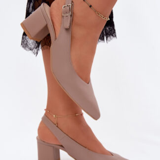 sandalen op hak model 229259 Step in style