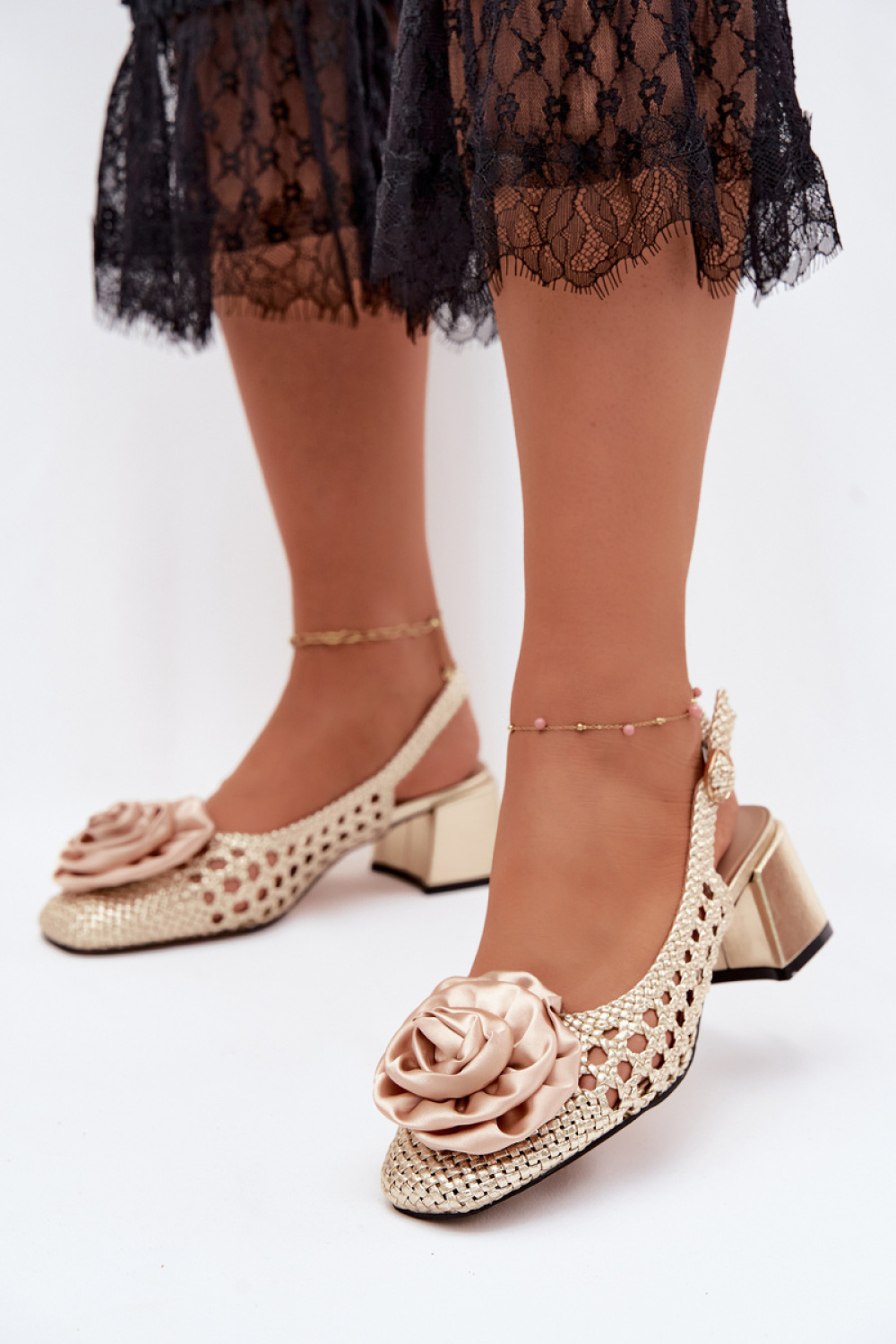 sandalen op hak model 229262 Step in style