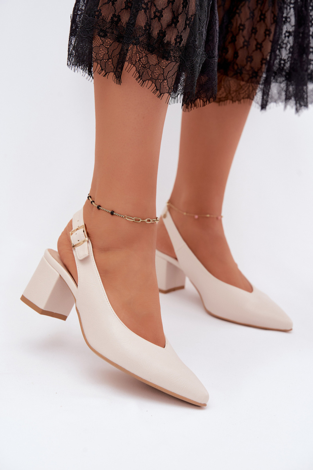 sandalen op hak model 229263 Step in style