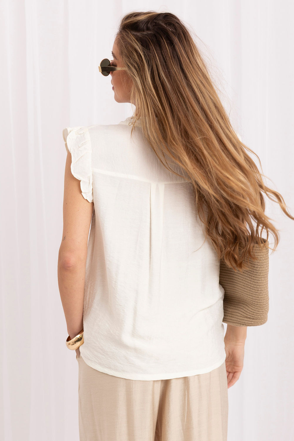 Damesoverhemd model 229302 Italy Moda - Afbeelding 3