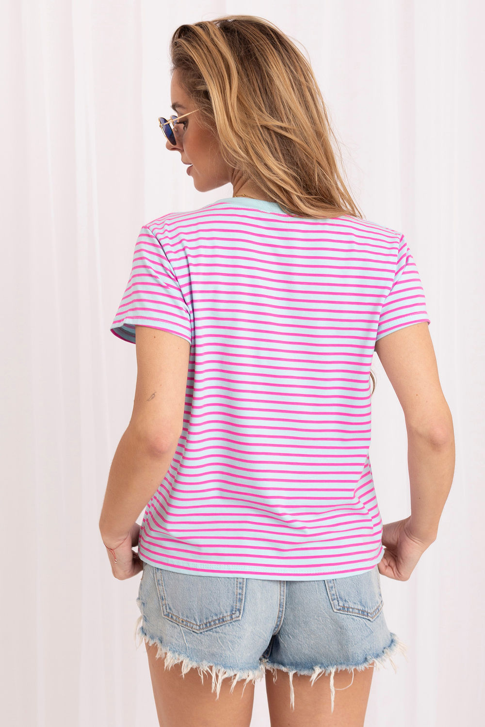 T-shirt model 229306 Italy Moda - Afbeelding 3