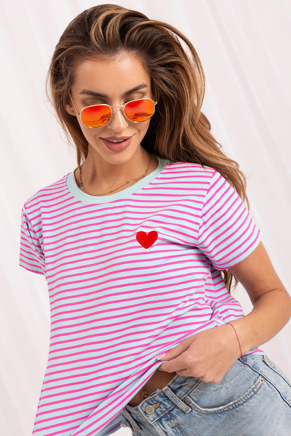 T-shirt model 229306 Italy Moda - Afbeelding 4
