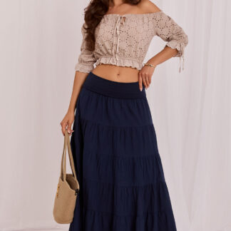 Lange rok model 229476 Italy Moda