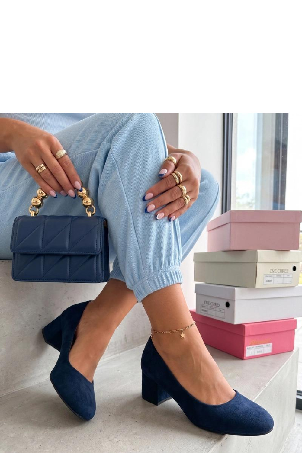 Pumps met hak model 229597 Solea