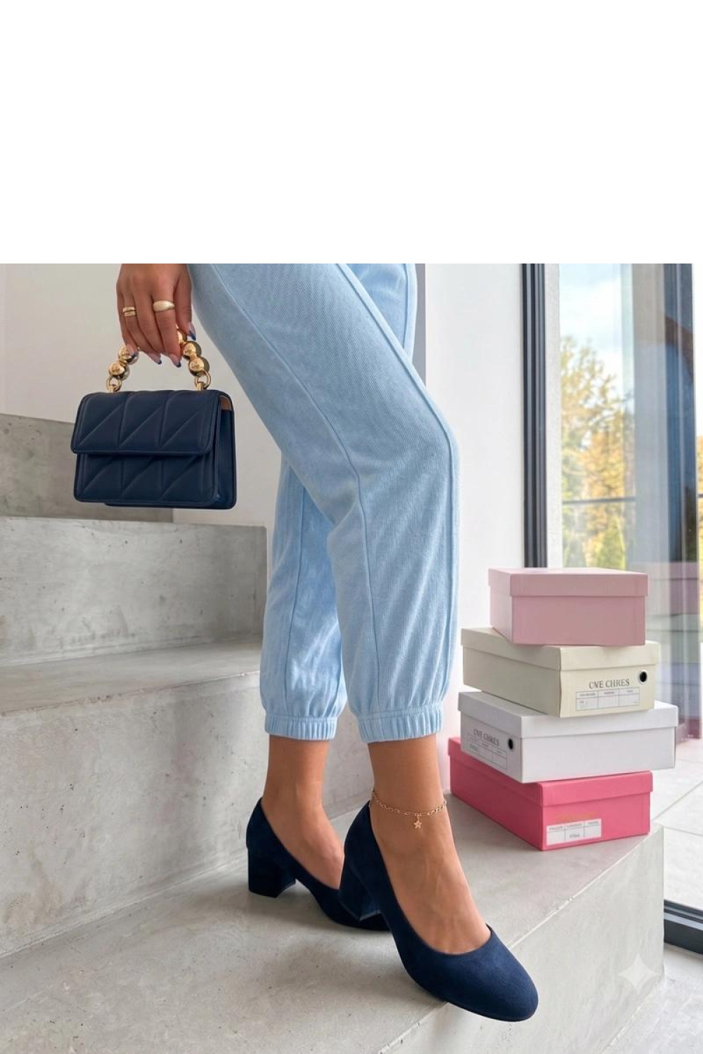 Pumps met hak model 229597 Solea - Afbeelding 2