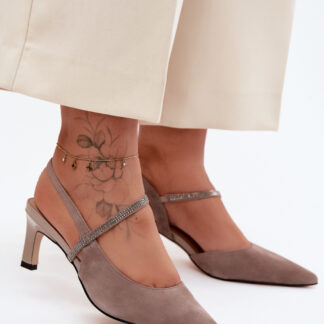 sandalen op hak model 229715 Step in style