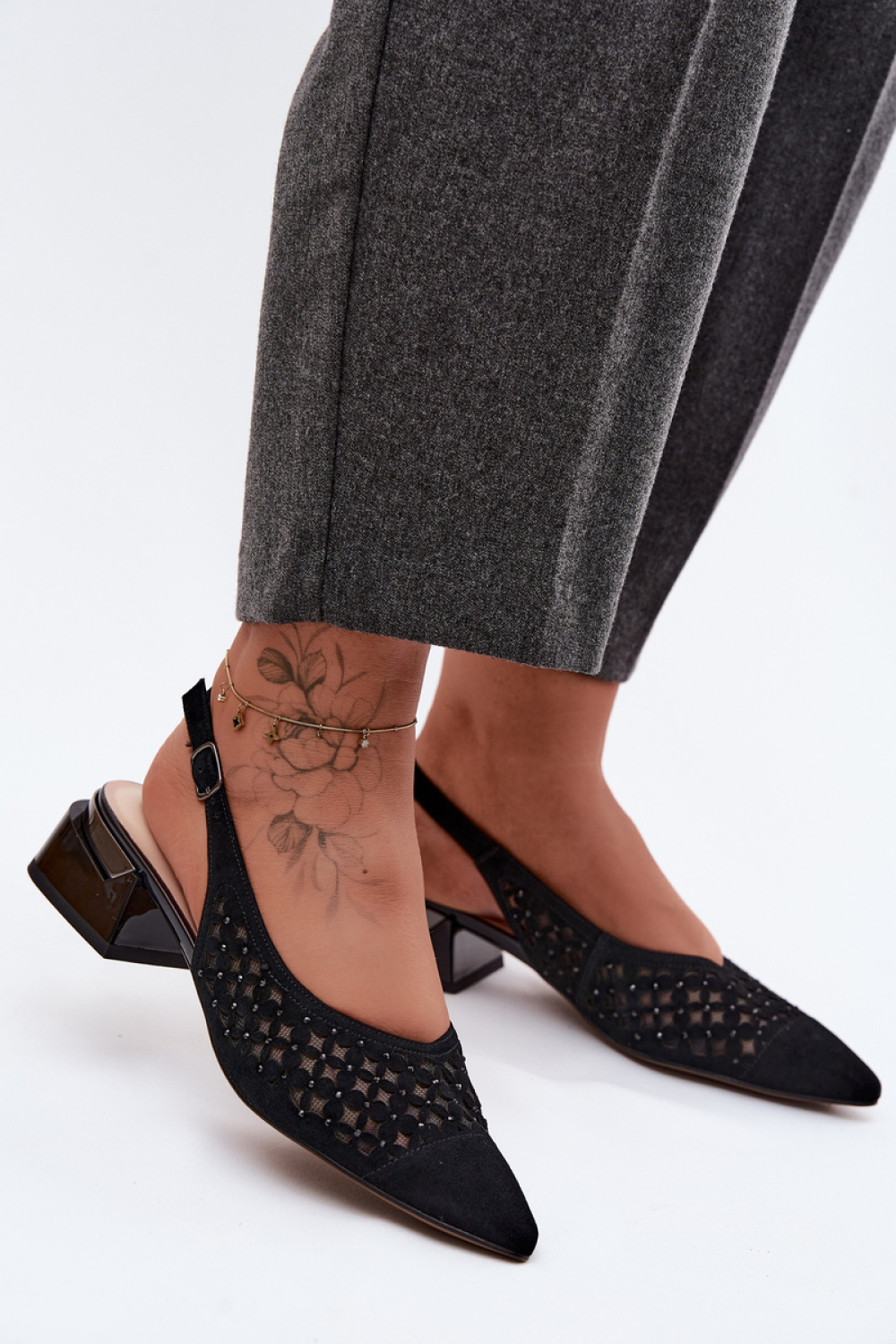 sandalen op hak model 229716 Step in style