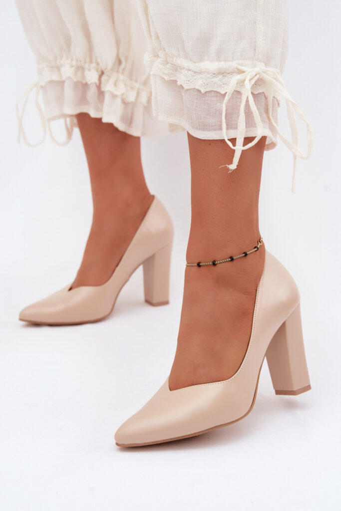 Pumps met dikke hak model 229735 Step in style