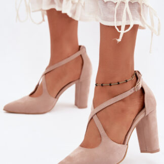 Pumps met dikke hak model 229736 Step in style