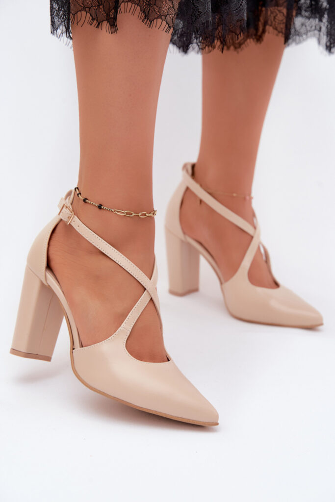 Pumps met dikke hak model 229738 Step in style