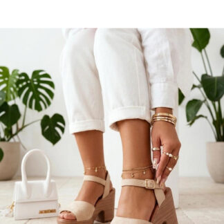 sandalen op hak model 229780 Solea