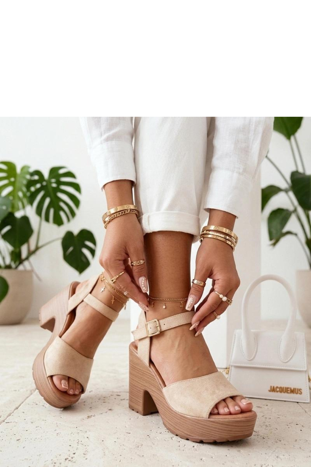 sandalen op hak model 229780 Solea - Afbeelding 2