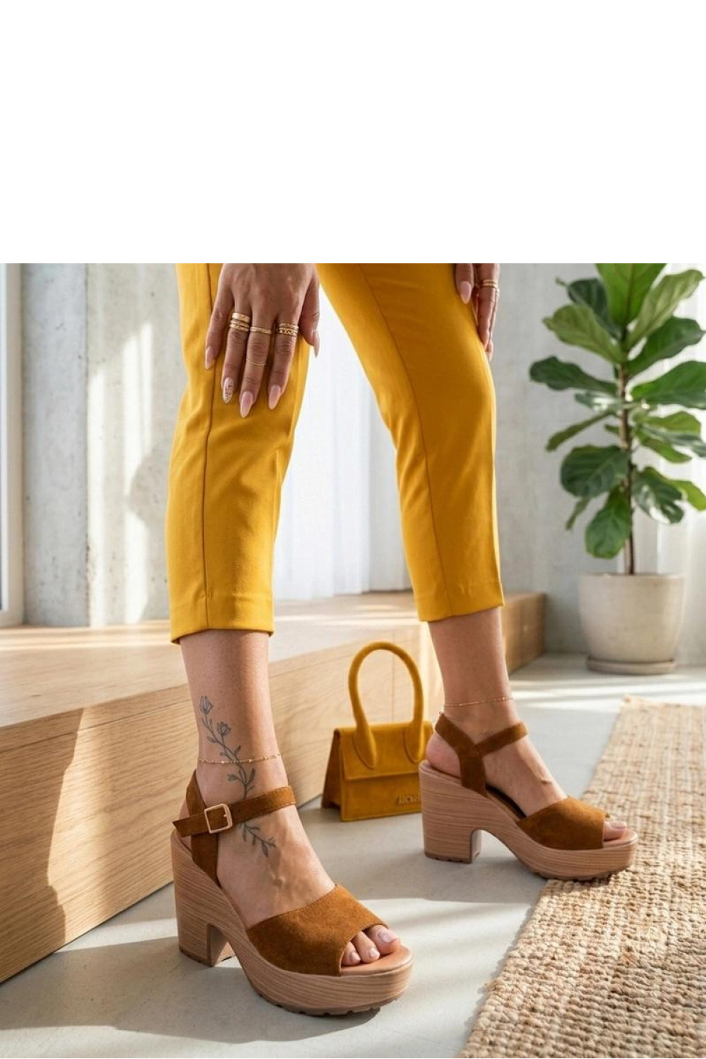 sandalen op hak model 229781 Solea - Afbeelding 3