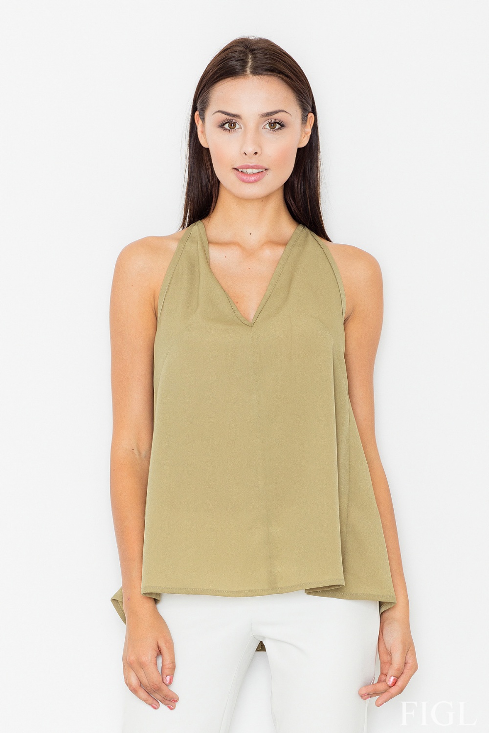 blouse model 60707 Figl