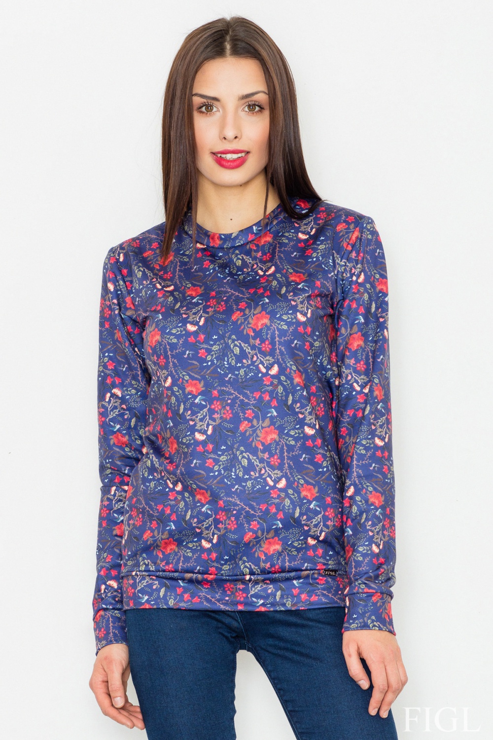 blouse model 77041 Figl
