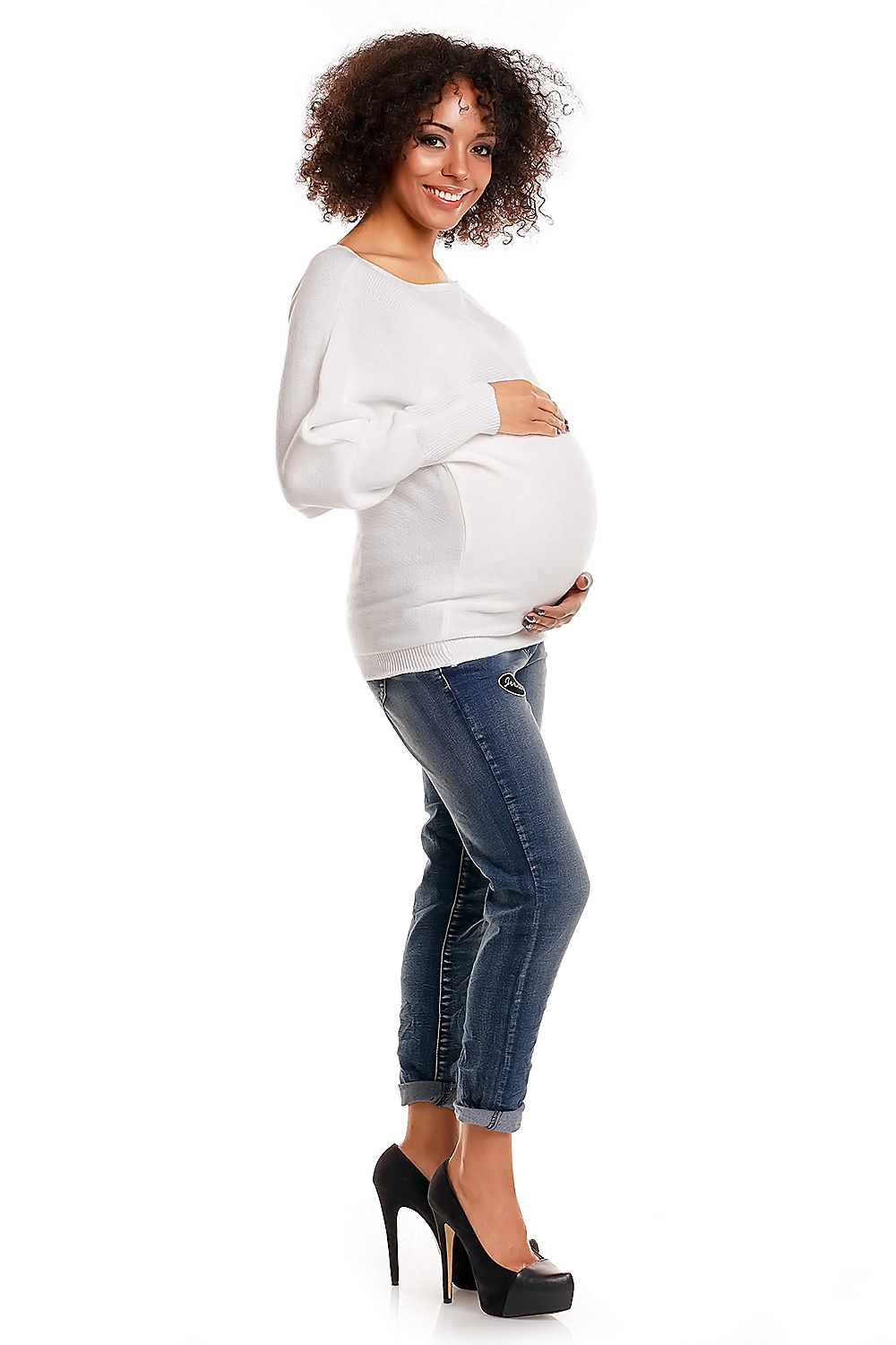 Zwangerschap trui model 84269 PeeKaBoo - Afbeelding 3