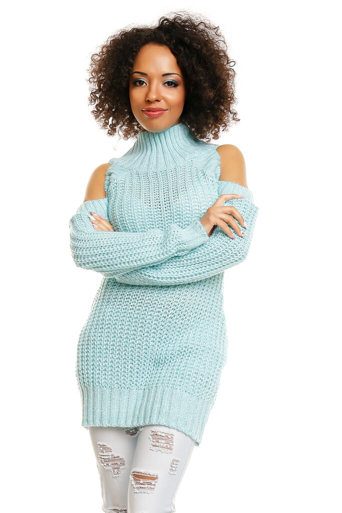 dikke trui model 84344 PeeKaBoo