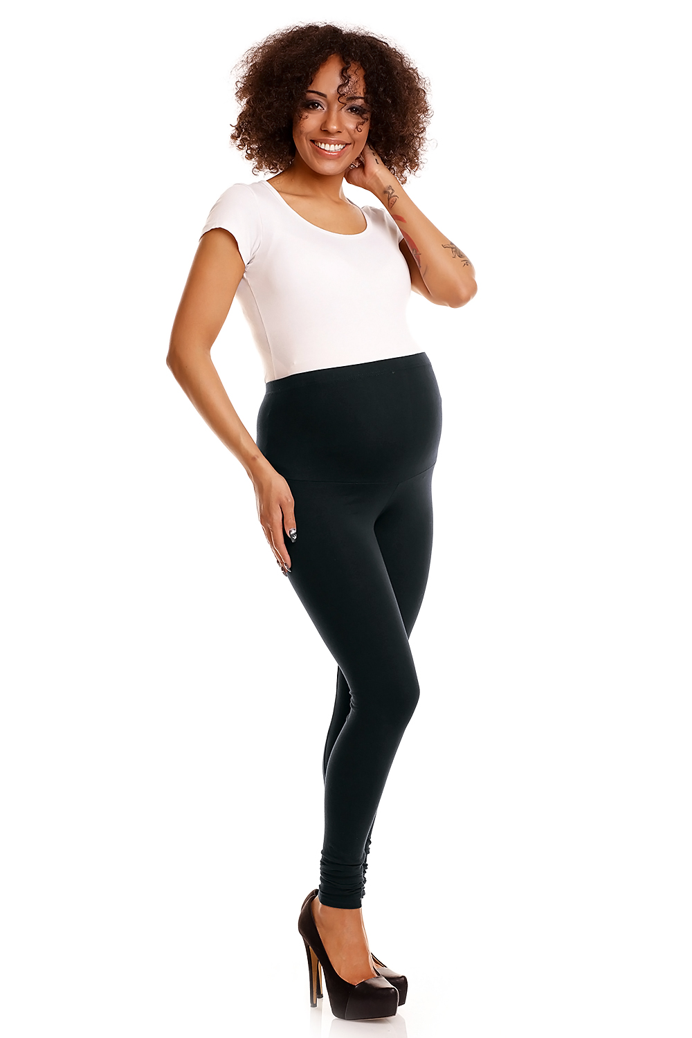 Zwangerschap leggings model 84440 PeeKaBoo - Afbeelding 3