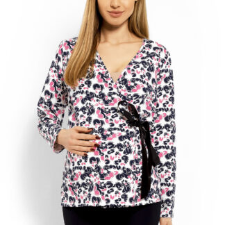 Zwangerschapsblouse model 113243 PeeKaBoo