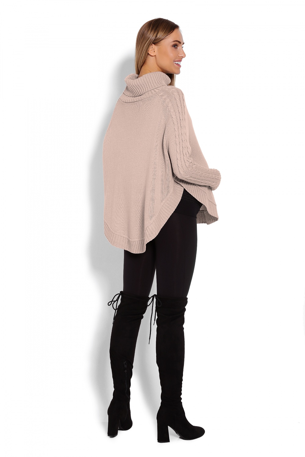 Zwangerschapsponcho model 122940 PeeKaBoo - Afbeelding 3