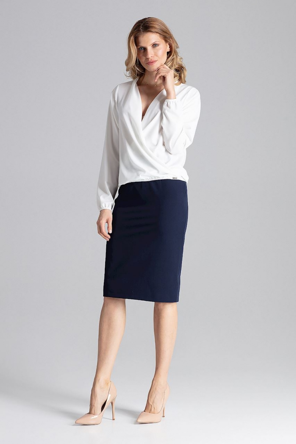 blouse model 129766 Figl